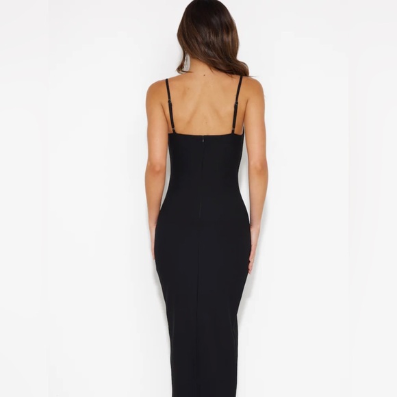 Black midi dress - Picture 3 of 3